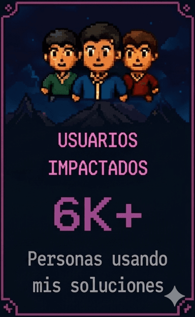 Usuarios impactados